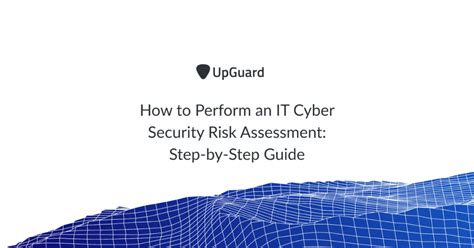 How To Perform A Cybersecurity Risk Assessment In 5 Steps Zohal