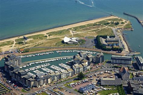 Courseulles Sea Marina In Courseulles On The Sea Low Normandy France