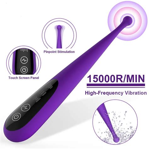 Ultrasonic High Frequency Fast Scream Orgasm G Spot Clit Stimulator