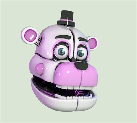 Funtime Freddy Head Complete By Maximorra On Deviantart