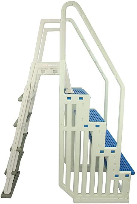 Confer Plastics Above Ground Swimming Inpool Step And Ladder Heavy Duty
