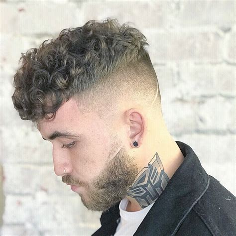 Fade your beard into your hair with a gradual taper, getting longer towards the top layers of your hair. Pin on Curly & Wavy Hair
