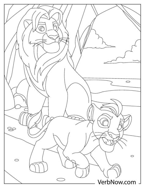 Sarabi Lion King Coloring Pages