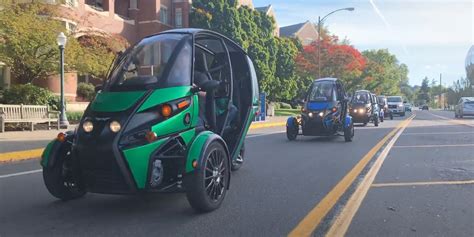Arcimotos Us Built 3 Wheeled Electric Car Prepares To Go Global
