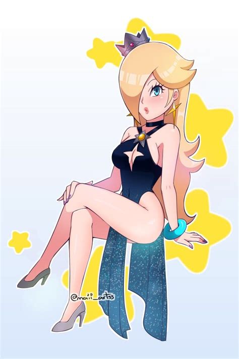 Rosalina Galaxy Goddess In Super Mario Princess Anime Sex