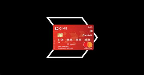Only our customers who are currently owning a current account with us would be able to order a debit/ prepaid mastercard with us. CIMB Debit MasterCard | Debit MasterCard | CIMB