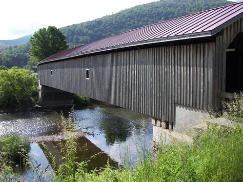 One Of The Last Covered Bridge In The Catskill Mountains Of Ny