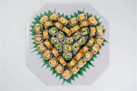 Sushi Cake Heart Sushi Delivery