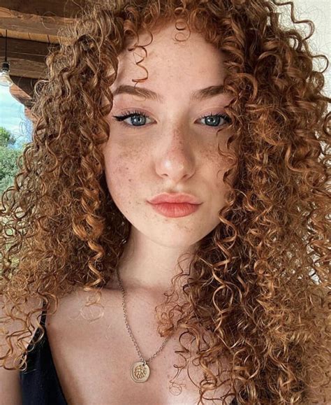 Curly Hair Cutie R Freckledgirls