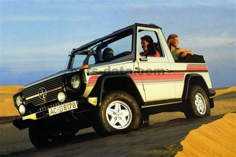 The clean interior and the low. Mercedes-Benz G-class Cabriolet 1982 pictures (3 of 8 ...
