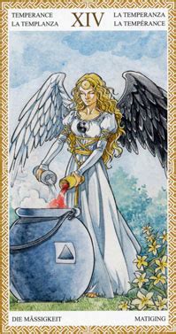Finally, this card reflects higher learning. Temperance | Tarot Card Meanings | Tarot Elements