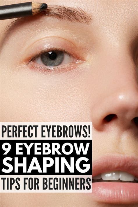 The Key To Perfect Eyebrows Is To Tailor Them To Your Face Shape And