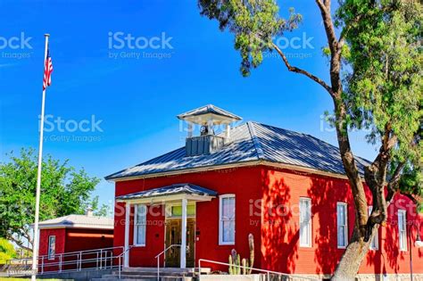 Little Old Red School House Stock Photo Download Image Now Red