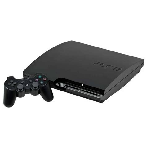 Refurbished Sony Playstation 3 Slim 320 Gb Charcoal Black Console