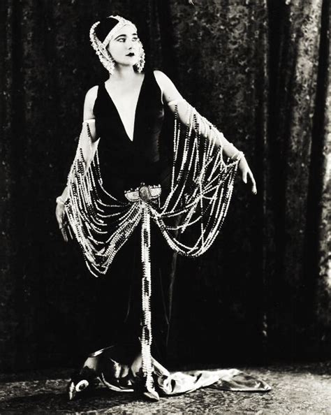 Nita Naldi 1920s Nita Naldi Silent Film Art Deco Fashion