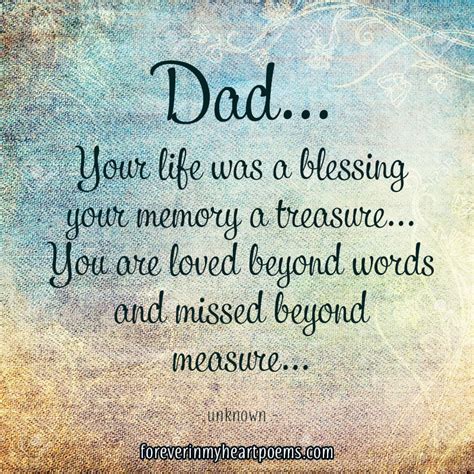 Memory Of Dad Quotes Inspiration