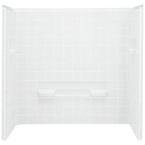 Find tub steam shower from a vast selection of plumbing & fixtures. STERLING All Pro 60 in. x 31-1/2 in. x 59 in. 3-Piece ...