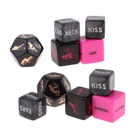 8 Pieces Adult Love Dice Sex Position Dice Couples Toys Fun Party Game