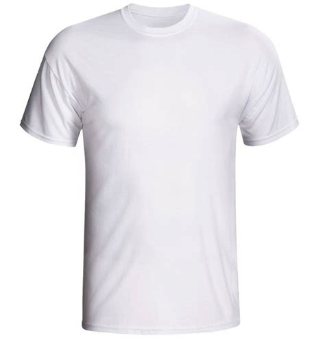 Camiseta Branca Poliviscose Pv Manga Curta Lisa Malha Fria R 1270