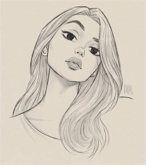 17 Cool Girl Drawing Ideas And References Beautiful Dawn Designs In