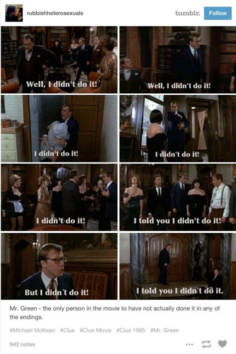 Shortened as 'ott', it pertains to anyone that has crossed the limits of sanity or anger in a conversation, relationship, or situation, or gone crazy to the point of over the top. And his defense was truly top-notch. | Clue movie, Movie ...