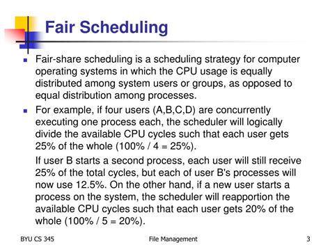 Ppt Lab 5 Fair Share Scheduler Powerpoint Presentation Free