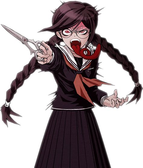 The class trial and head from danganronpa another episode: Image - Danganronpa V3 Tsumugi Shirogane Halfbody Sprite (Genocide Jack) (3).png | Danganronpa ...