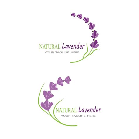 lavender logo template vector symbol nature 2304317 vector art at vecteezy