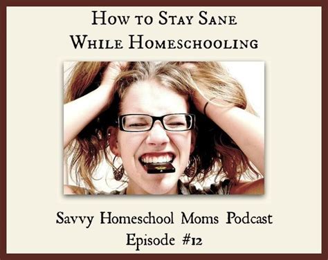 How To Stay Sane While Homeschooling Ep 12 8512 Savvy Homeschool