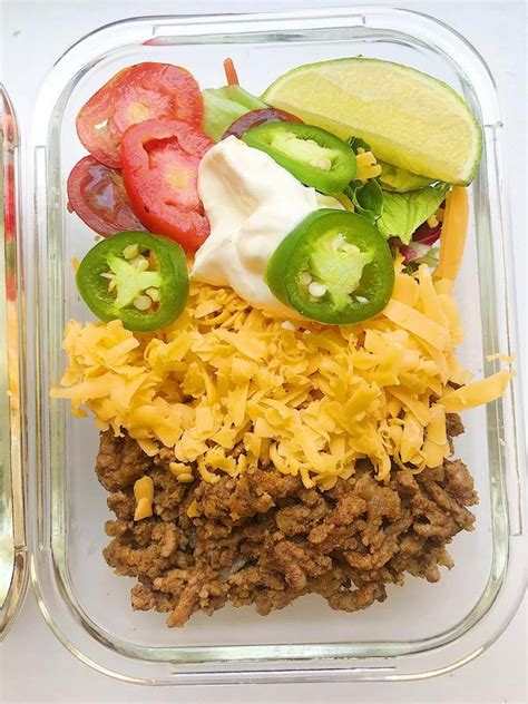 Keto Taco Salad Easy Keto Ground Beef Recipe — Megan Seelinger
