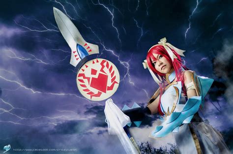 Erza Scarlet Lightning Empress Armor By Fritzfusion On Deviantart