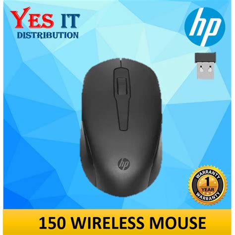 Hp 150 Wireless Mouse Black 2s9l1aa Shopee Malaysia