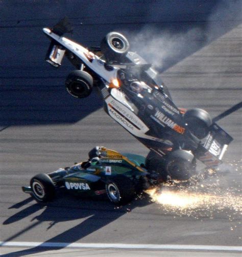 Indycar Driver Dan Wheldon Was Killed When Head Hit Fence Post