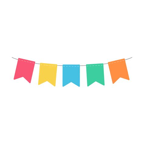 Party Bunting Flags Colorful Flags To Hang At Celebration Parties