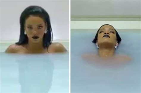 Rihanna Strips Off In Bathtub Promo For Anti Daily Star