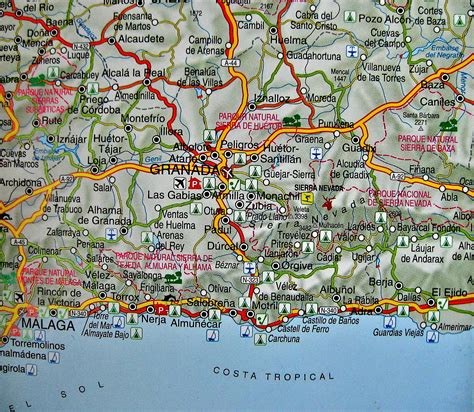 Map Of Granada Spain Imsa Kolese