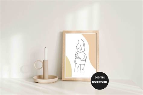 PRINTABLE Naked Woman Line Art Nude Line Art Female Drawing Etsy