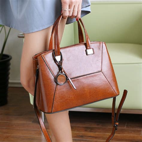 Genuine Leather Luxury Handbags Women Bags Designer Crossbody Bags