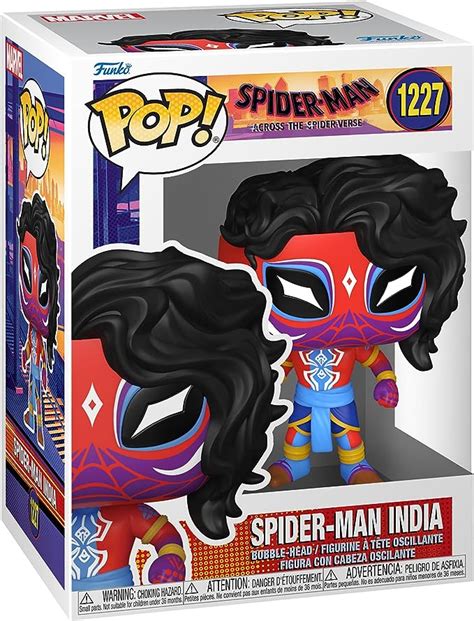 Funko POP Vinyl Spider Man Across The Spider Verse Spider Man India Pavitr Prabhakar