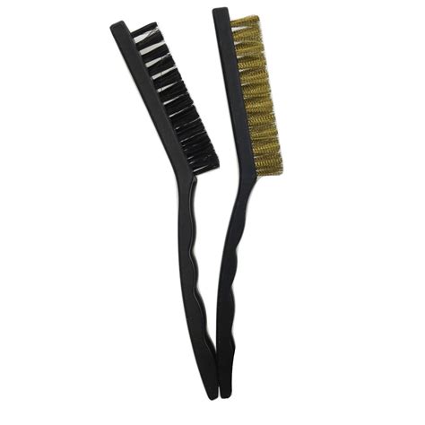 This cute travel pack includes 17 paris brushes. 3pcs LARGE WIRE BRUSH SET Steel Cleaning Nylon Brushes ...