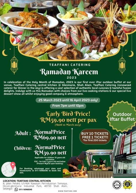 12 Ramadan Buffets 2023 Below Rm100 In Klang Valley