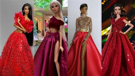 Barbie Makeover Transformations ~ Gorgeous Barbie Doll Dresses ~ Wig