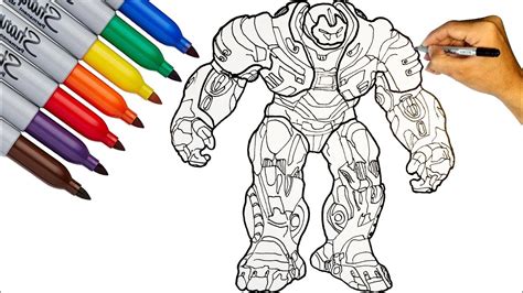 Search through 623,989 free printable colorings at getcolorings. Coloring Pages Hulkbuster | Decoromah