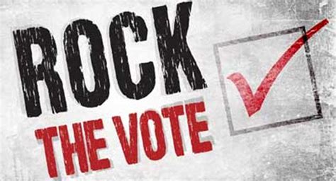Bring Back Rock The Vote Campaign In This Election