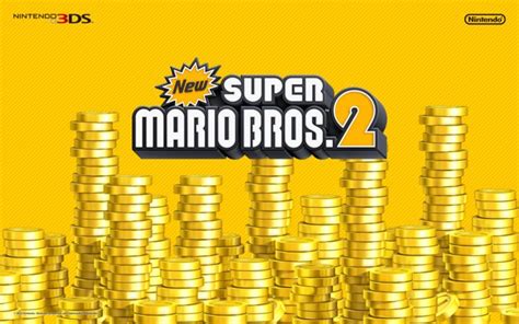 New Super Mario Bros 2 Nintendo Gold Coins Super Mario