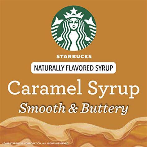 Starbucks Naturally Flavored Coffee Syrup Caramel Pack Of 4 Pricepulse