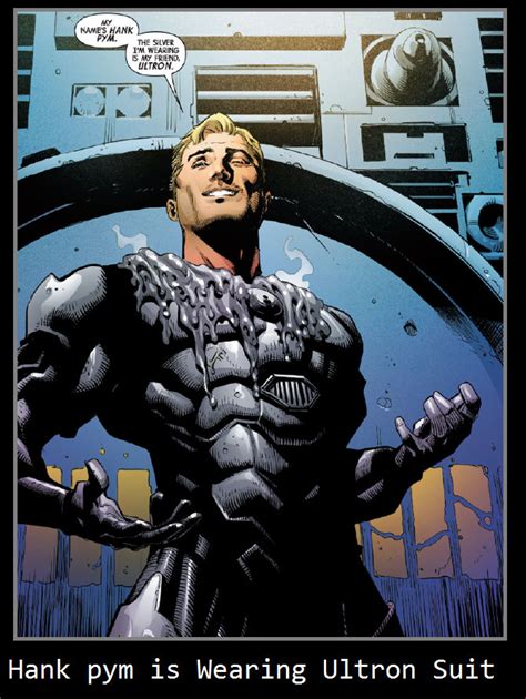 Hank Pym Is Wearing Ultron Suit By Magicalkeypizzadan On Deviantart