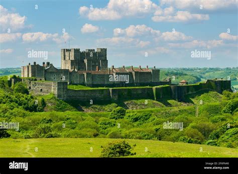 Dover Castle Dover Kent England Stock Photo Alamy