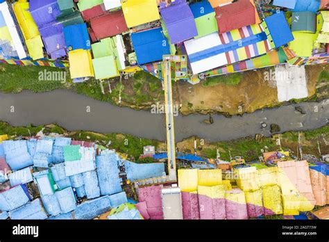 View From Above Stunning Aerial View Of The Rainbow Village Also Known