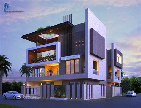 Residence Modern Exterior House Designs Bungalow House Design